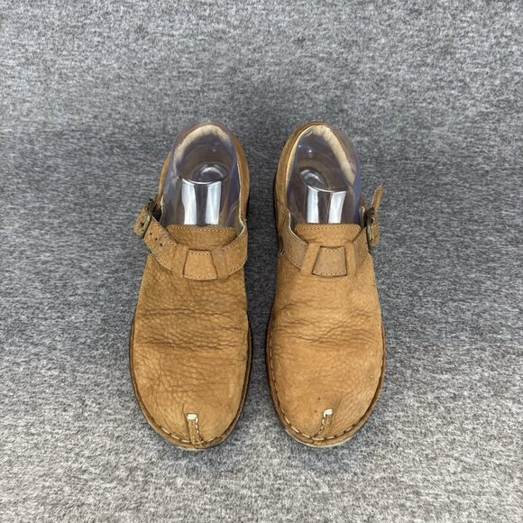 ✅Womens 9 Born Shoes Handcrafted Casual Buckle Loafer Comfort Brown Leather Flat - Picture 7 of 11